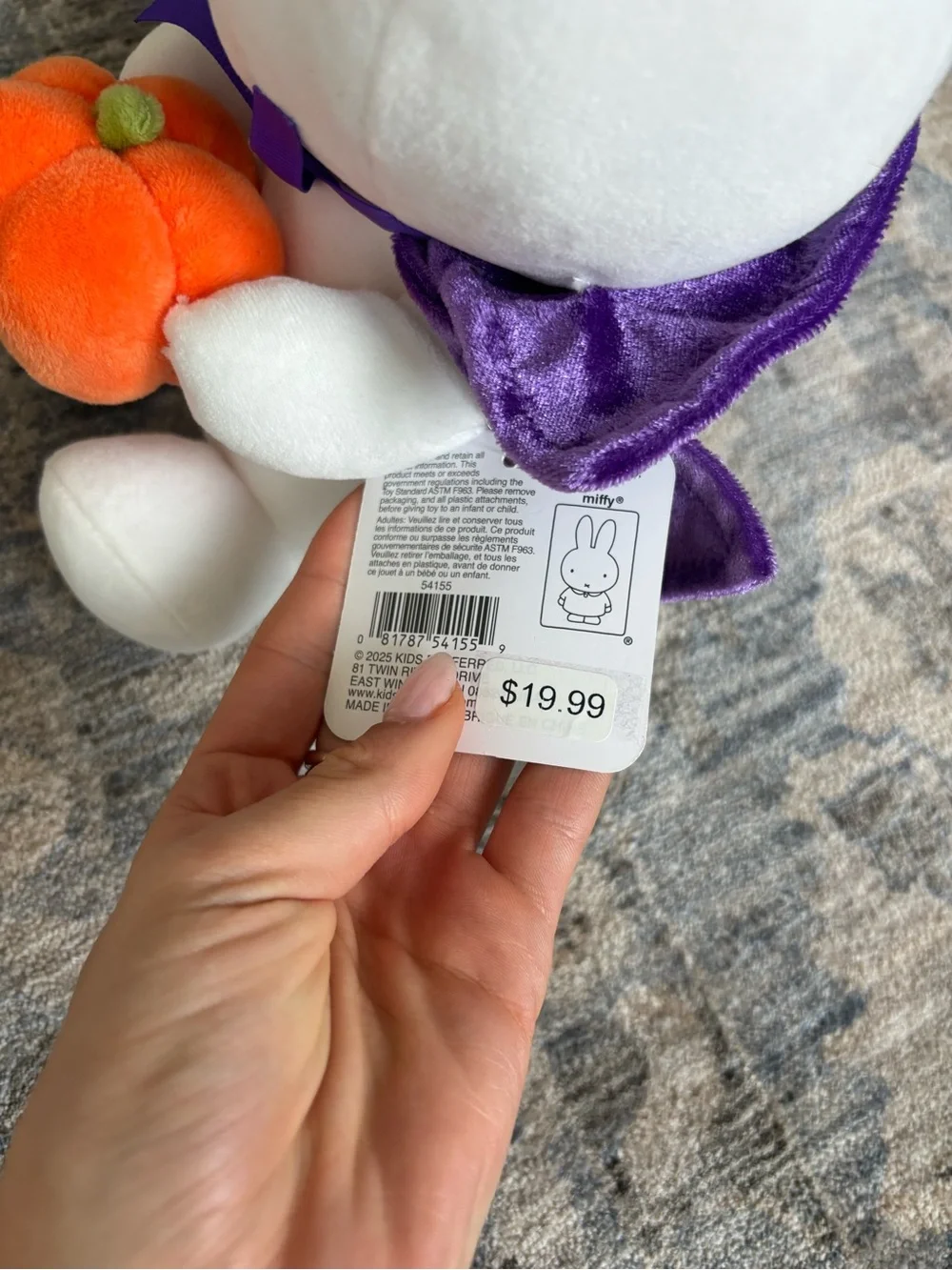 Miffy 2025 exclusive Halloween plush